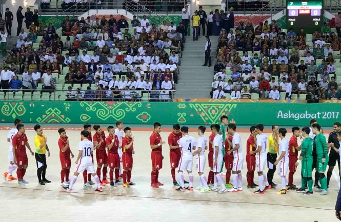 Futsal VN đè bẹp Hong Kong 8-0
