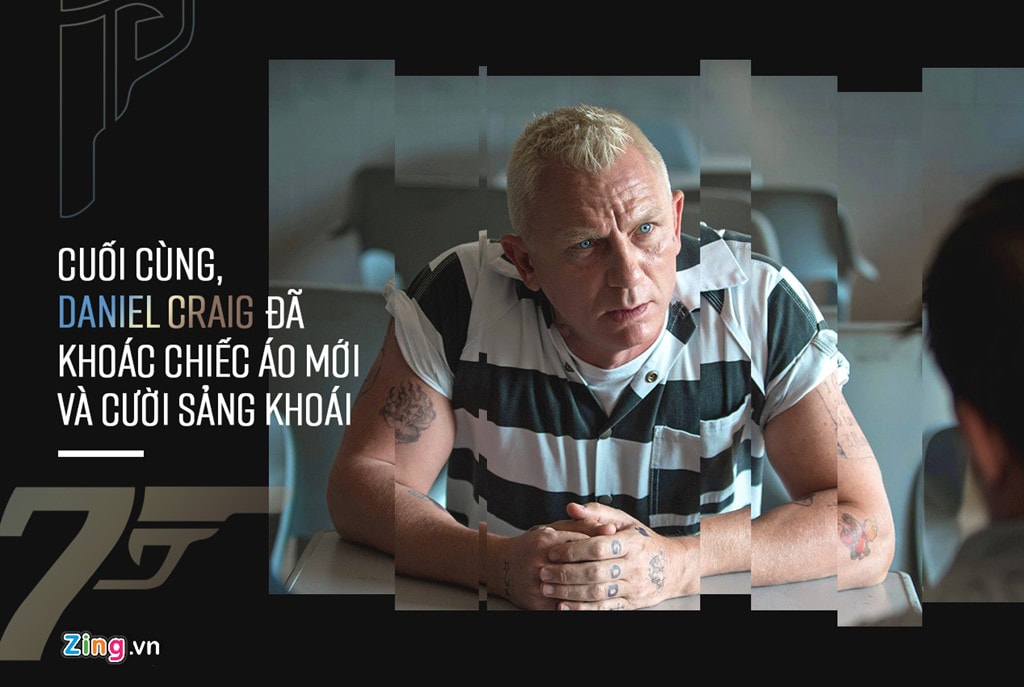 Một Daniel Craig thú vị và nhiều năng lượng hơn trong Logan Lucky. 