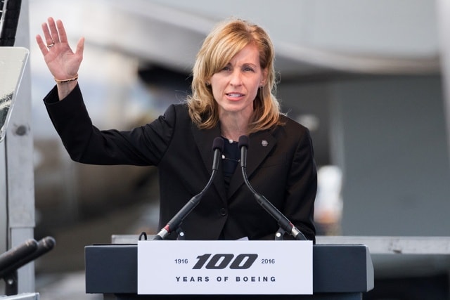 Bà Leanne Caret, Phó Chủ tịch tập đoàn Boeing. Ảnh: AP