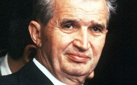 Nicolae Ceauşescu là Chủ tịch nước đầu tiên của Rumani từ năm 1974 đến năm 1989. Chính phủ của ông Ceauşescu đã bị lật đổ bởi một cuộc đảo chính quân sự tháng 12 năm 1989. Chủ tịch Ceauşescu và vợ bị thi hành án tử hình bằng cách bắn chết sau một phiên xử tại tòa án quân sự dã chiến diễn ra chỉ trong 2 giờ đồng hồ ngắn ngủi vào đúng lễ Giáng sinh năm 1989.