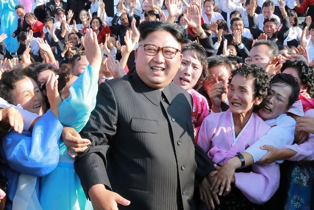 Nhà lãnh đạo Triều Tiên Kim Jong-un. Ảnh: AP