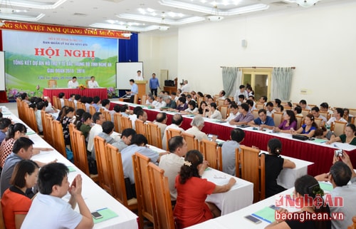 Hội nghị có sự tham dự của đại diện Ban quản lý dự án Trung ương; các sở, ngành và đơn vị y tế tỉnh Nghệ An.