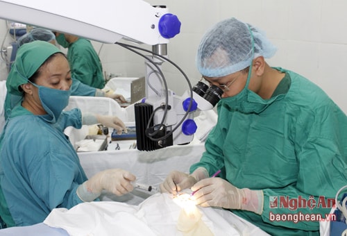 Dự án cũng giúp cho ngành y tế Nghệ An phát triển nhiều kỹ thuật mới; đưa mổ phaco trở thành kỹ thuật thường quy ở tuyến huyện.