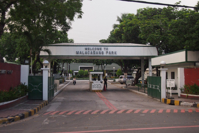 Vụ nổ súng được xác nhận xảy ra ở Công viên Malacanang. (Ảnh minh họa: PhilStar)