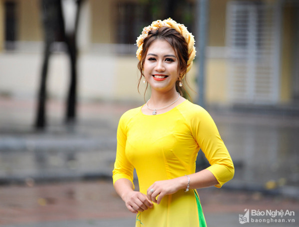 Thí sinh Nguyễn Mai Hương là gương mặt khả ái tham dự vòng sơ khảo 