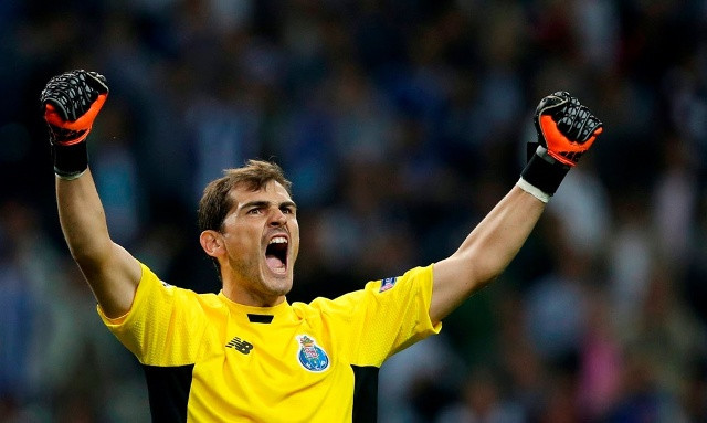 Thủ môn Iker Casillas đang có phong độ rất cao trong màu áo Porto. Ảnh Intenet