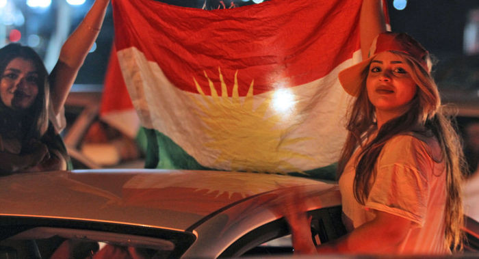 Người Kủd ở Iraq tham gia trưng cầu dân ý