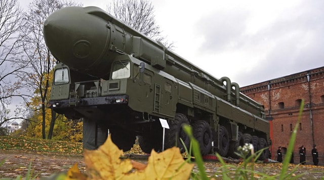 Một tên lửa Topol của Nga (Ảnh: Sputnik)