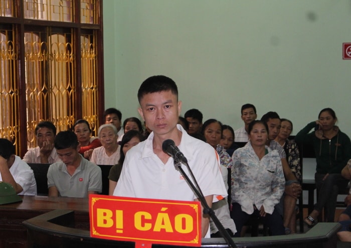 Bị cáo Trương Quốc Trung. Ảnh: Phan Giang