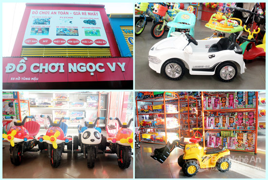 Nhân dịp Tết Trung thu, Cửa hàng giảm giá từ 20 - 50% cho hàng trăm mẫu Đồ chơi Việt Nam. Ảnh: Thu Hương