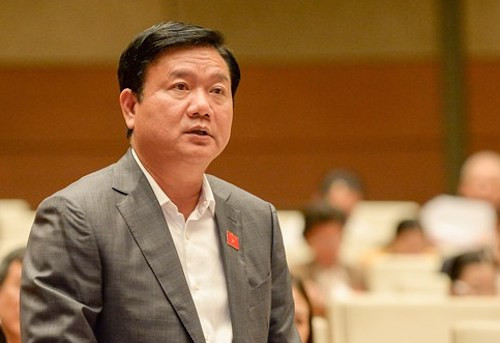 Ông Đinh La Thăng bị thôi giữ chức Uỷ viên Bộ Chính trị và hiện là Phó trưởng Ban Kinh tế Trung ương. Ảnh: QH