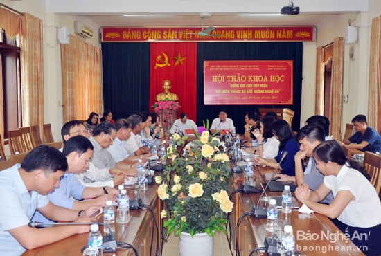 Quang cảnh Hội thảo khoa học 