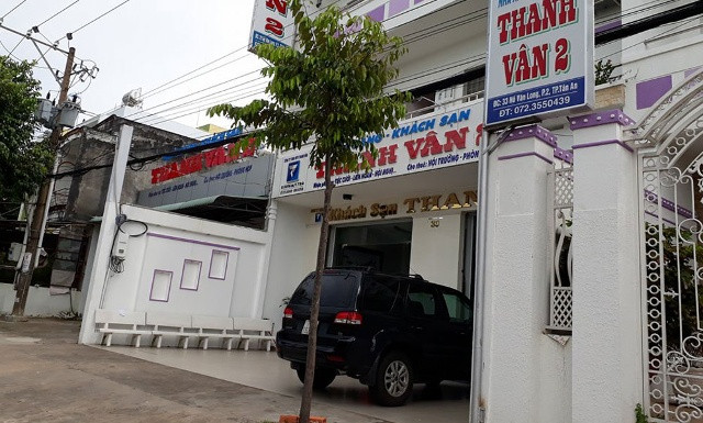 Khách sạn nơi ông Quang mất gần 400 triệu đồng.
