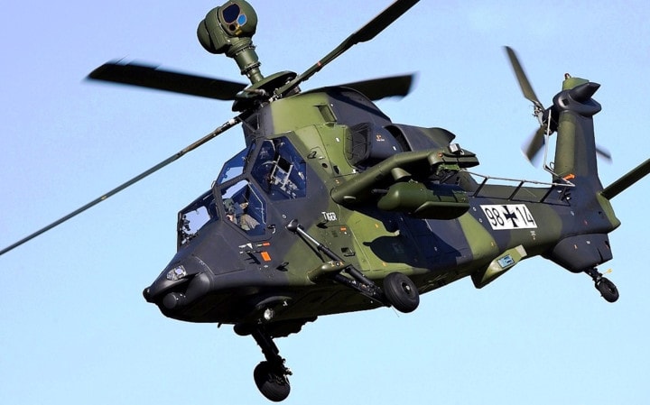 Eurocopter Tiger bay thử lần đầu tháng 4/1991 và chính thức biên chế cho không quân các nước Tây Âu từ năm 2003. Ảnh: lilik.