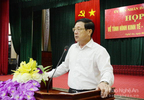 Phó Chủ tịch Lê Minh Thông kết luận họp báo.