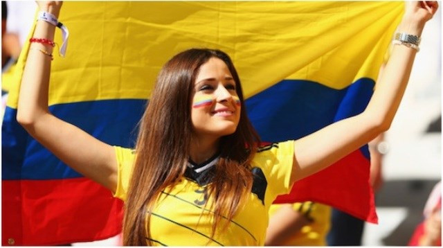 Phụ nữ Colombia là xinh đẹp và rất hấp dẫn. Cô gái Colombia có vẻ đẹp khỏe khoắn với làn da rám nắng, tóc đen và đôi mắt đẹp. Hầu hết họ rất chu đáo, trung thực và thích vun vén cho gia đình.