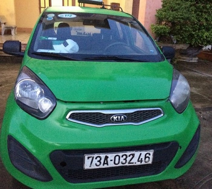 Chiếc ta xi vận chuyển ma túy