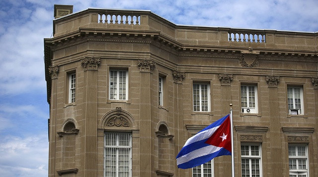 Đại sứ quán Cuba tại Washington, Mỹ. Ảnh: Reuters