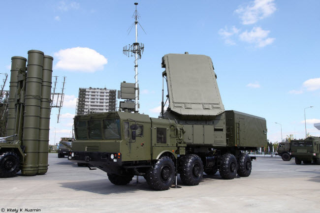 Hệ thống radar S-400 có thể phát hiện các mục tiêu từ khoảng cách xa 600 km.