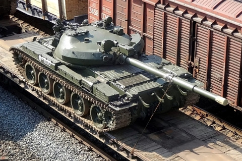 Xe tăng T-62M được Nga viện trợ cho Quân đội Syria