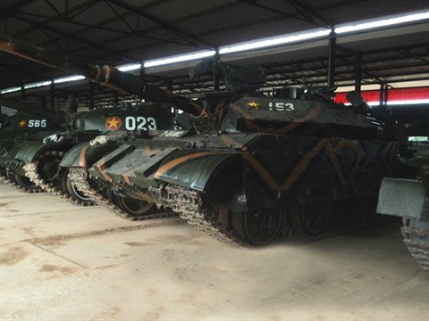 Xe tăng T-55M3 nâng cấp của Việt Nam
