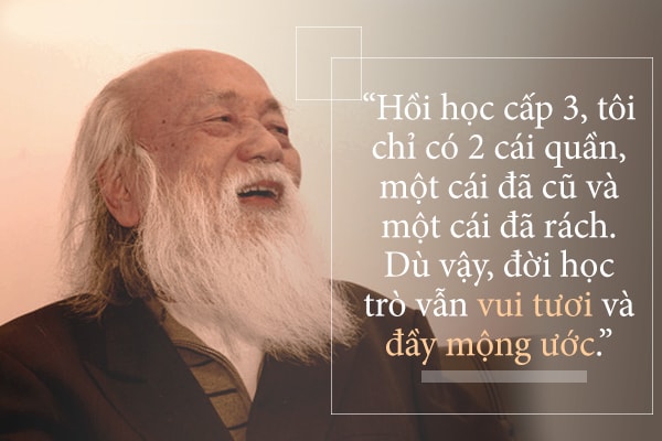 ) Dù lớn tuổi, PGS. Văn Như Cương vẫn giữ tâm hồn trẻ trung và sự lạc quan hiếm có. Chính nhờ vậy hình ảnh của ông luôn gần gũi với các bạn trẻ.