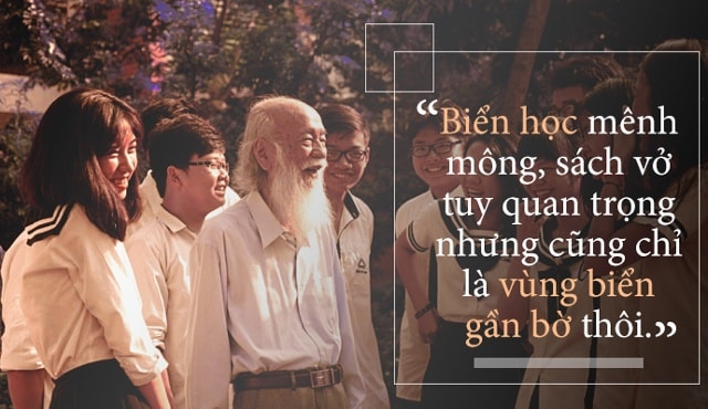 PGS. Văn Như Cương từng gây chú ý với nhiều quan điểm khác lạ nhưng đáng suy ngẫm về giáo dục.