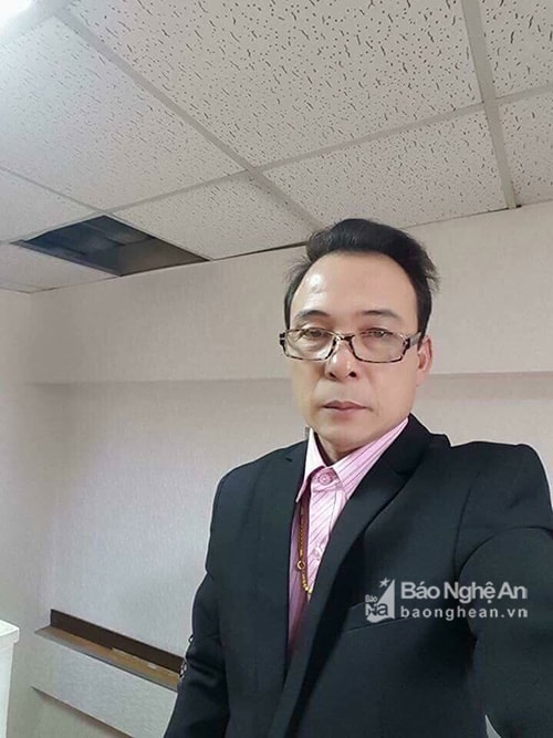 Nan nhân Trần Ngọc Huân- Ảnh do Hội đồng hương Nghệ An tại Đài Loan cung cấp. 