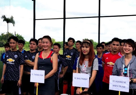 Có 8 đội bóng tham gia giải đấu. Ảnh: Thành Công
