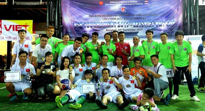 Niềm vui của các đội chiến thắng. Ảnh: Thành Công