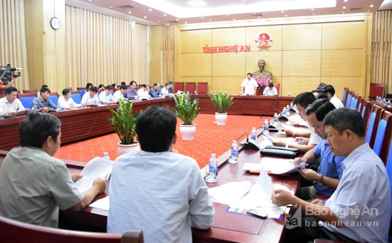 Toàn cảnh cuộc họp. Ảnh: Xuân Hoàng