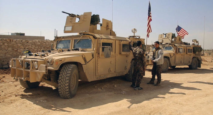 Lực lượng đặc nhiệm Mỹ ở Syria.