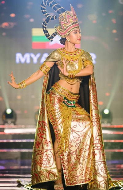 Người đẹp Myanmar.