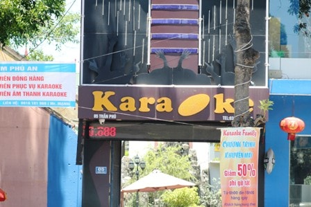 Quán Karaoke - nơi anh Đ. bị nhóm 5 đối tượng giết chết. Ảnh: Internet