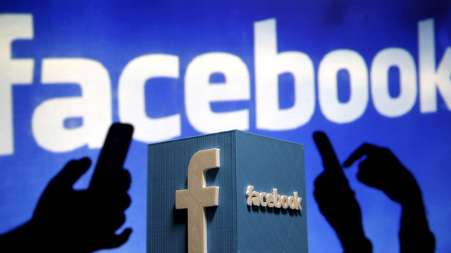 Biểu tượng của Công ty Facebook. Ảnh: Reuters