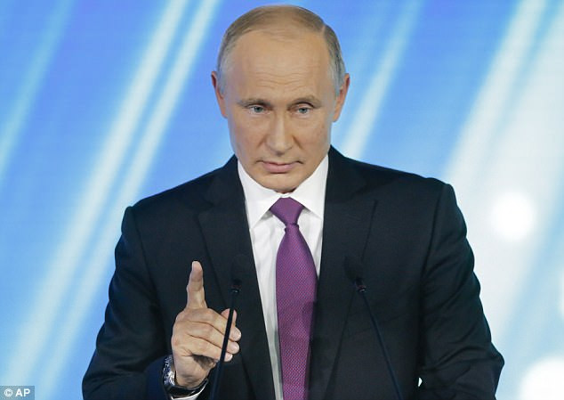 Ông Putin khẳng định công nghệ tên lửa Nga đã đuổi kịp Mỹ.