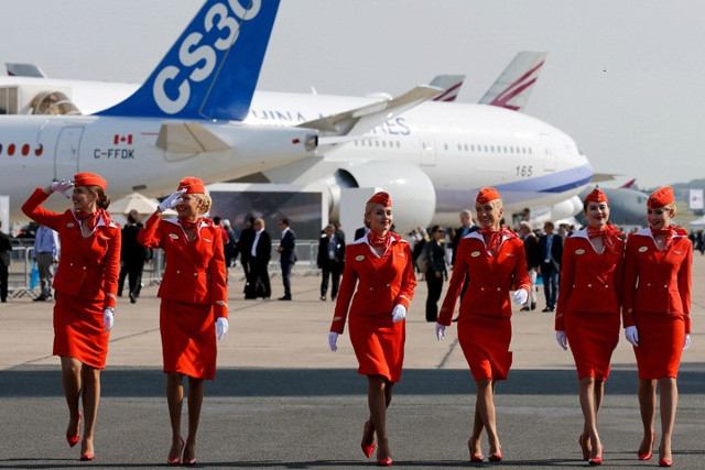 Theo trang Usitcolours, Aeroflot vào khoảng tháng 3/2010 đã mở các chuyến bay tới 97 thành phố ở 48 quốc gia, chủ yếu xuất phát từ sân bay quốc tế Sheremetyevo ở Moscow. Ảnh: Qz.