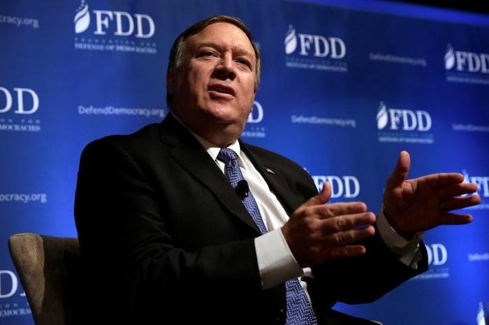 Giám đốc Cơ quan Tình báo Trung ương Mỹ (CIA) Mike Pompeo. Ảnh: AP