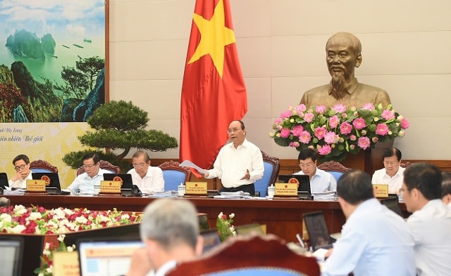Phiên họp Chính phủ thường kỳ tháng 9. Ảnh: VGP