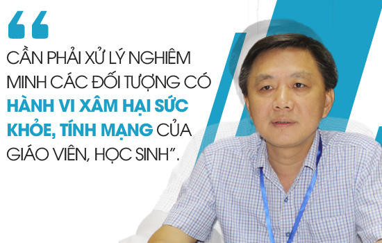 Ông Nguyễn Trọng Hoàn - Chánh văn phòng Sở GD&ĐT Nghệ An. Ảnh: Phạm Bằng