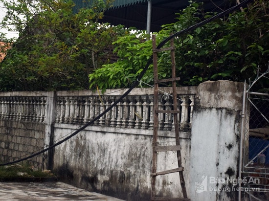Ông.... Vĩnh - Giám đốc Chi nhánh Điện lực huyện Yên Thành cho rằng: Sau cơn bão số 2, trên địa bàn huyện có gần 2 nghìn cột điện hư hỏng cần được thay thế. Nguyên nhân tại một số địa phương trong đó có xã Đô Thành chậm được khắc phục là do nhà thầu khắc phục chậm, Chi nhánh điện lực yên Thành đã nhiều lần đề nghị các nhà thầu đẩy nhanh tiến độ thi công để đảm bảo an toàn cho khách hàng, nhưng vẫn chưa được. Ảnh: Xuân Hoàng
