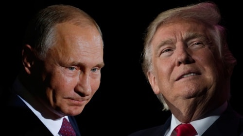 Tổng thống Nga Vladimir Putin và Tổng thống Mỹ Donald Trump. Ảnh: CNN.