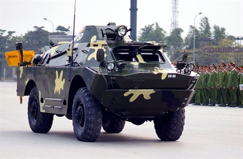 Xe thiết giáp trinh sát BRDM-2 của quân đội