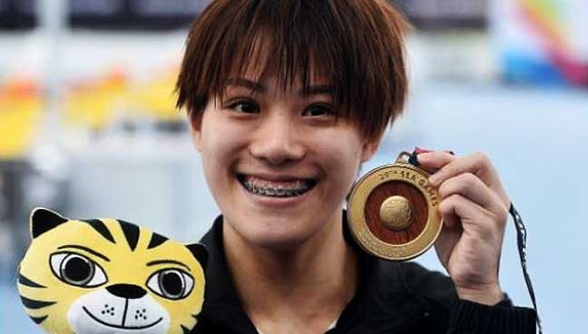 Wendy Ng Yan Yee bị tước 2 huy chương vàng SEA Games 29. (Nguồn: freemalaysiatoday)