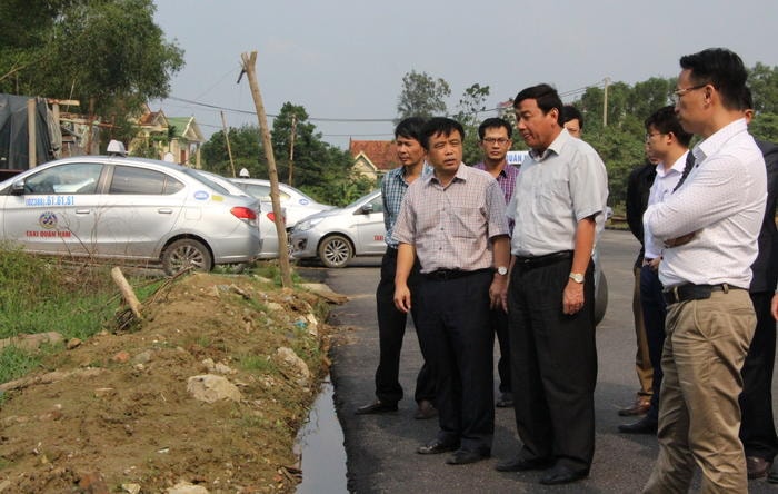 Đồng chí Huỳnh Thanh Điền đề nghị thành phố Vinh sớm hoàn thiện thủ tục để cưỡng chế