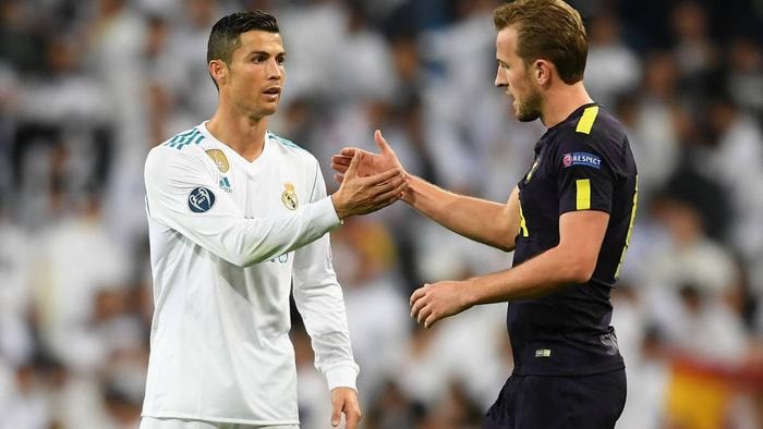 Ronaldo và Harry Kane sẽ là tâm điểm chú ý của trận đấu. Ảnh: Internet