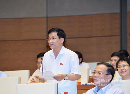 Ông Trần Văn Mão - Phó Trưởng đoàn ĐBQH tỉnh Nghệ An. Ảnh tư liệu