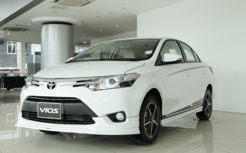 Toyota Vios có mức giảm nhiều nhất lên tới 58 triệu đồng cho phiên bản TRD.