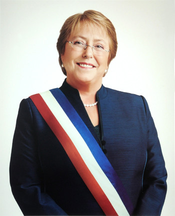 Tổng thống nước Cộng hòa Chile Bà Michelle Bachelet Jeria. Ảnh: Bộ Ngoại giao Việt Nam.
