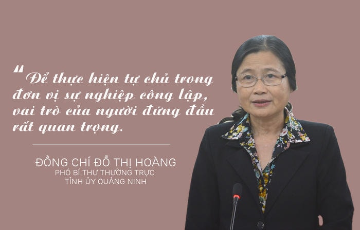 Phó Bí thư Thường trực Tỉnh ủy Quảng Ninh Đỗ Thị Hoàng.